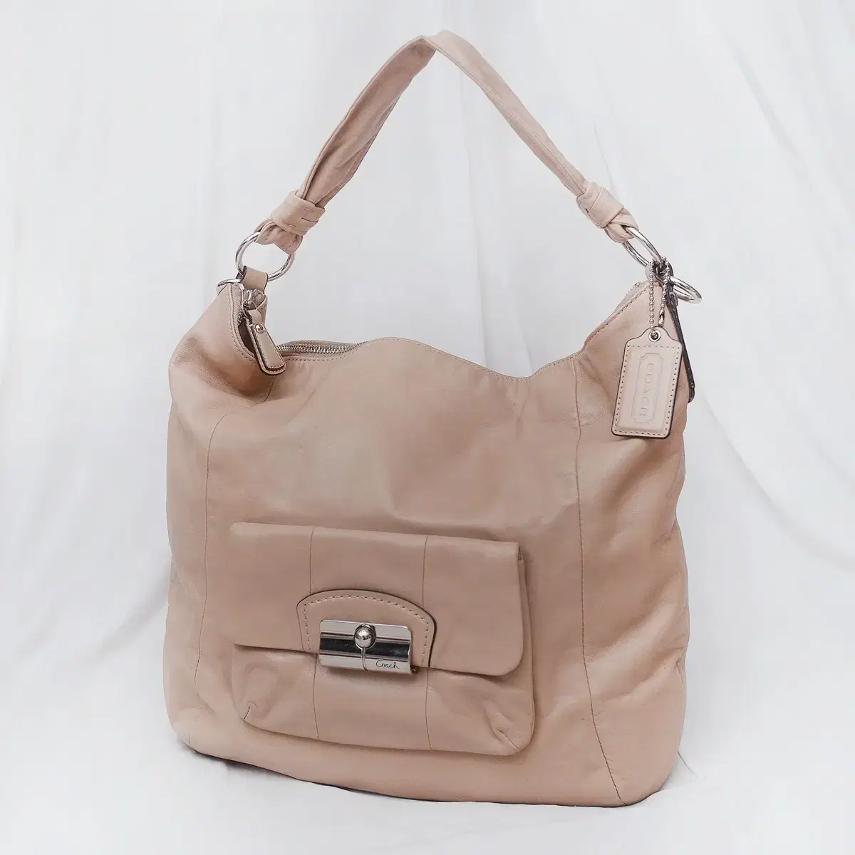 Coach Christine Soft Calfskin Big Shoulder Hobo Bag