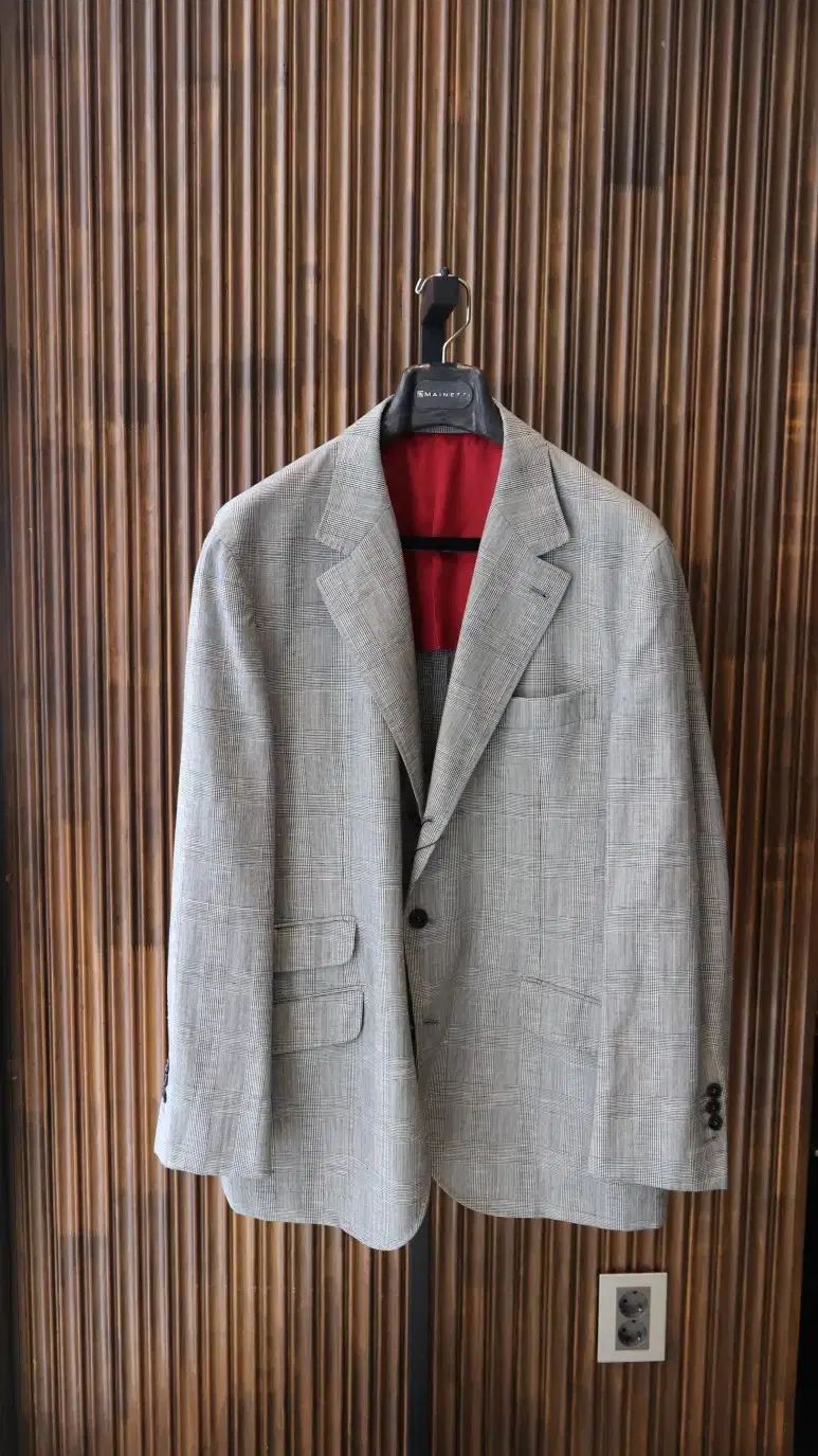 Brunello Cucinelli/Single Jacket/Glenczek/Gray/56