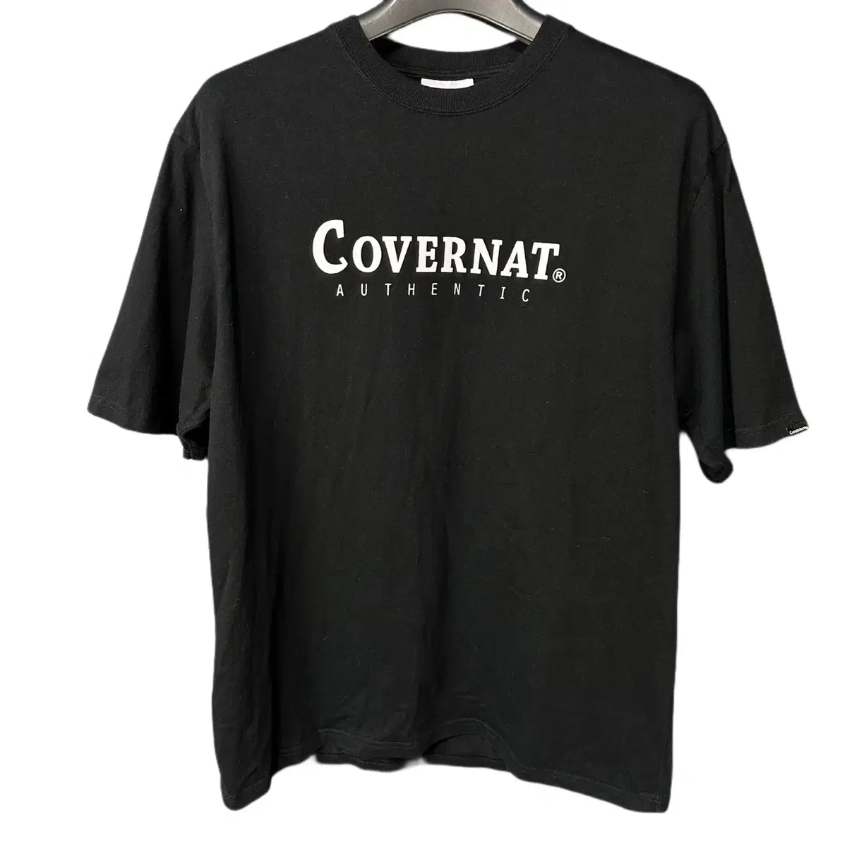 XXL Covernat Logo Black Short Sleeve T-shirt