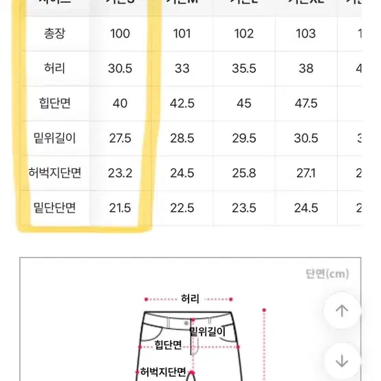 워싱 슬림 부추컷 스판 데님 팬츠 중청S