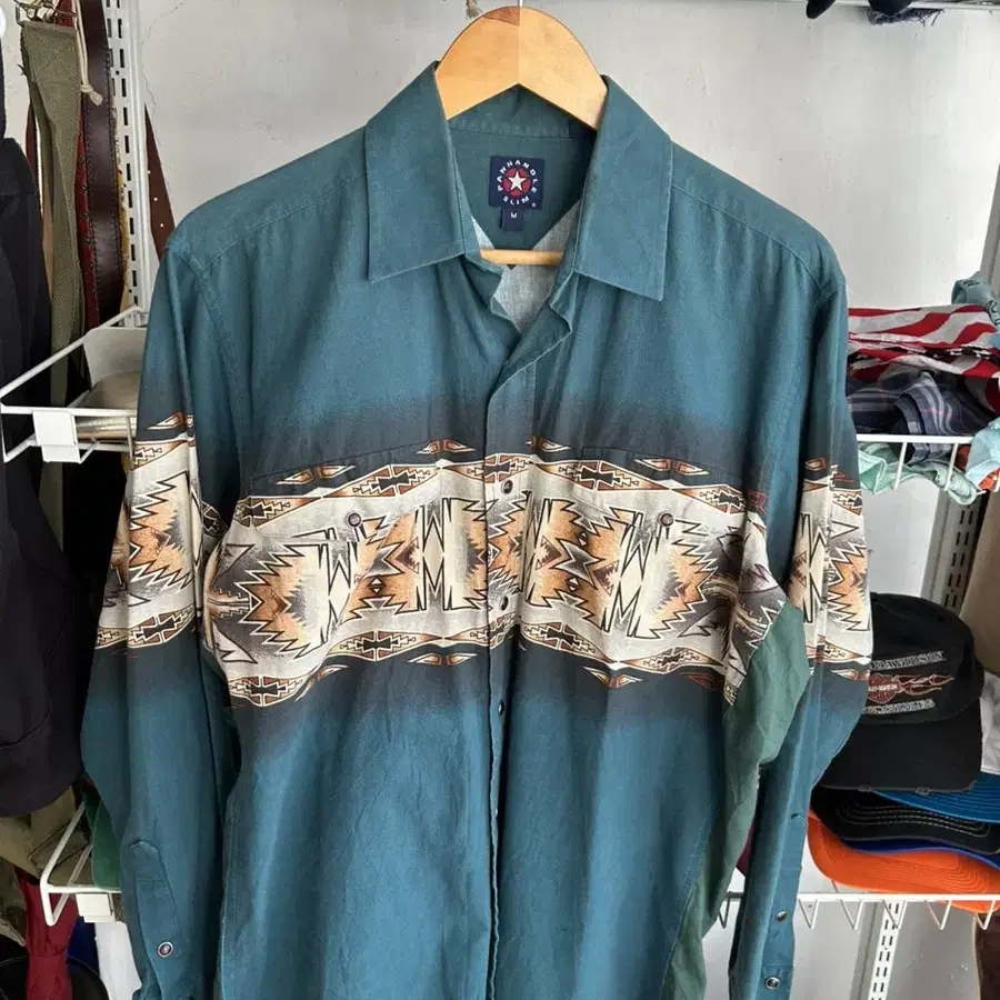 Vintage navajo western shirt