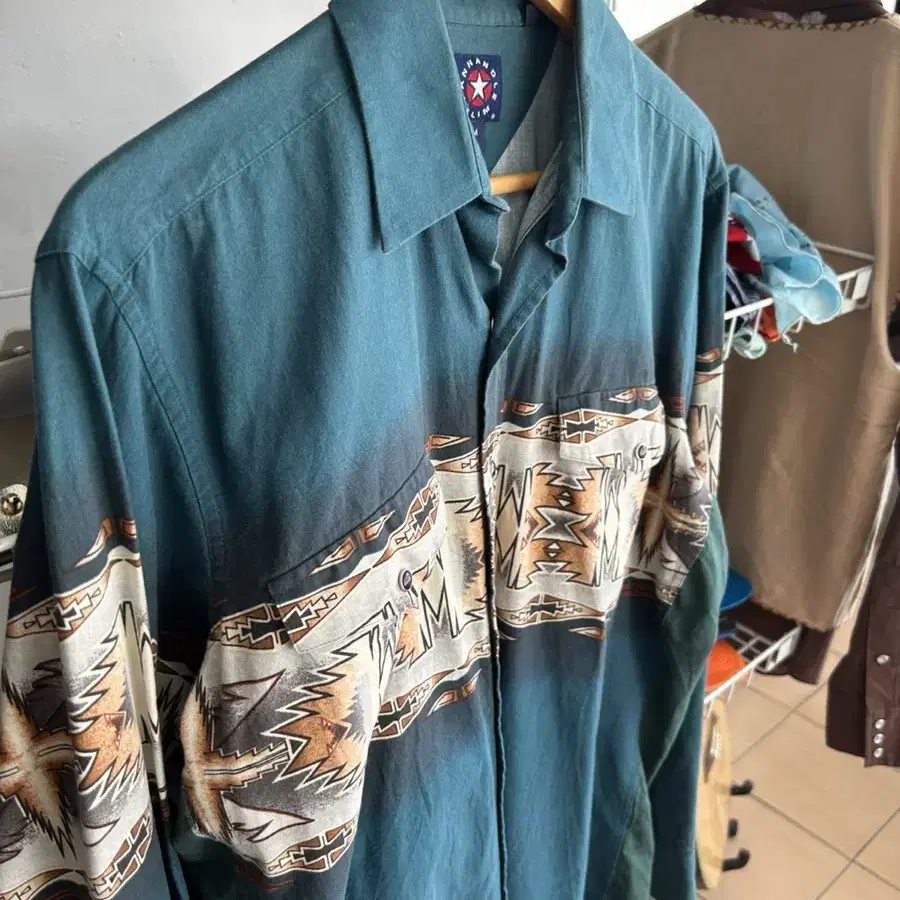 Vintage navajo western shirt