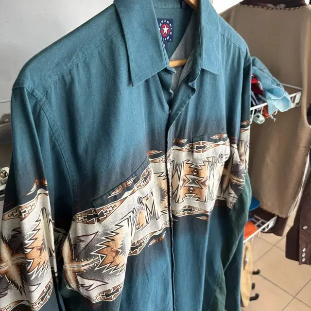 Vintage navajo western shirt