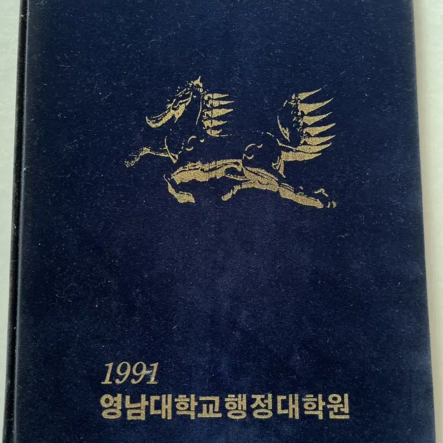 1991년 영남대학교 행정대학원 제 2회 졸업앨범