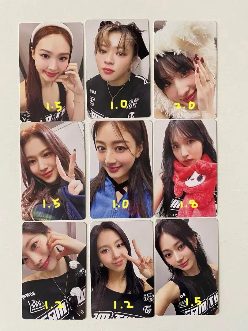 TWICE is ready to be Ready to Be Japan photocard transfer