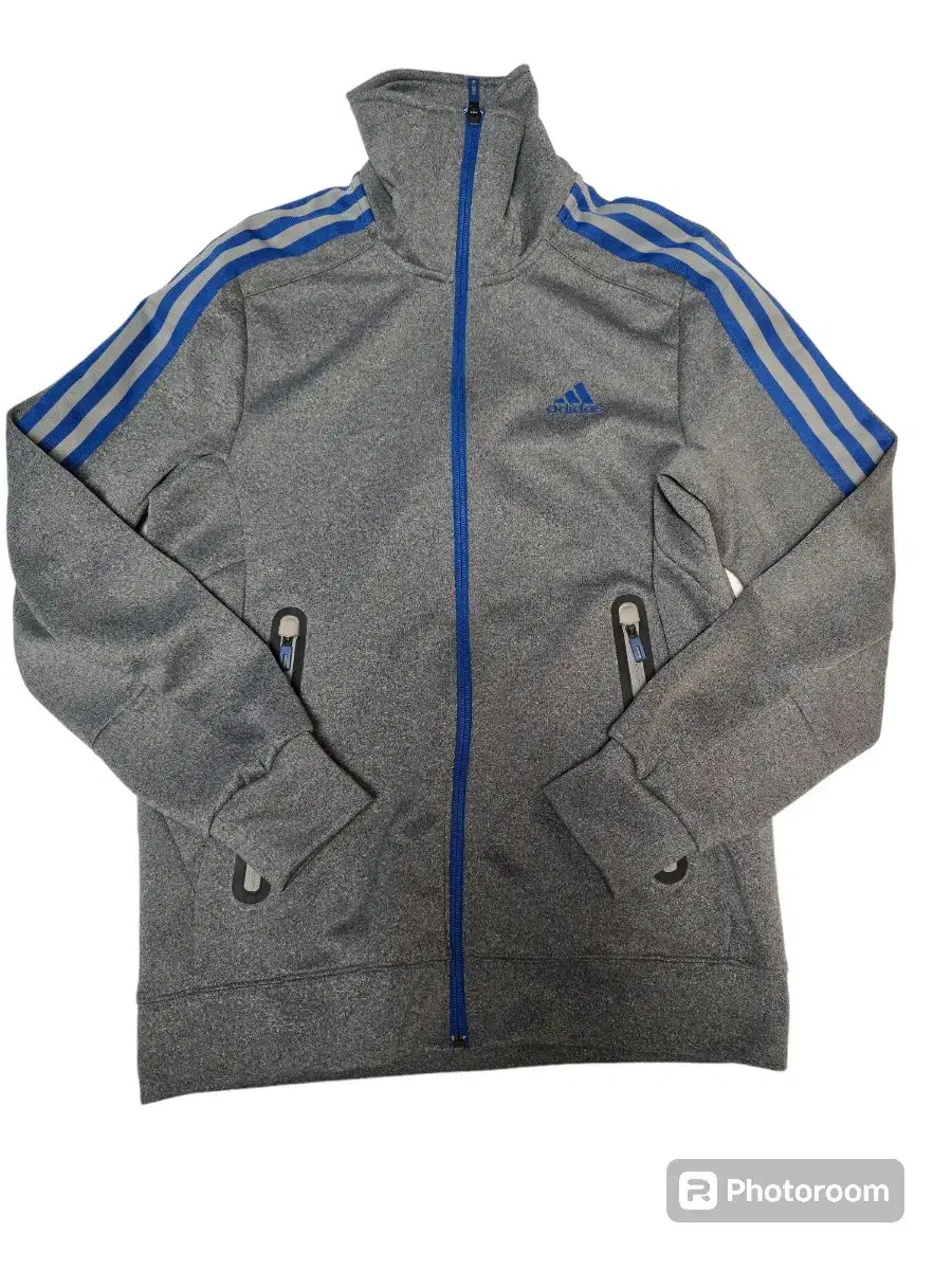 Adidas Unisex Gray bloo TrekTop Jersey 100