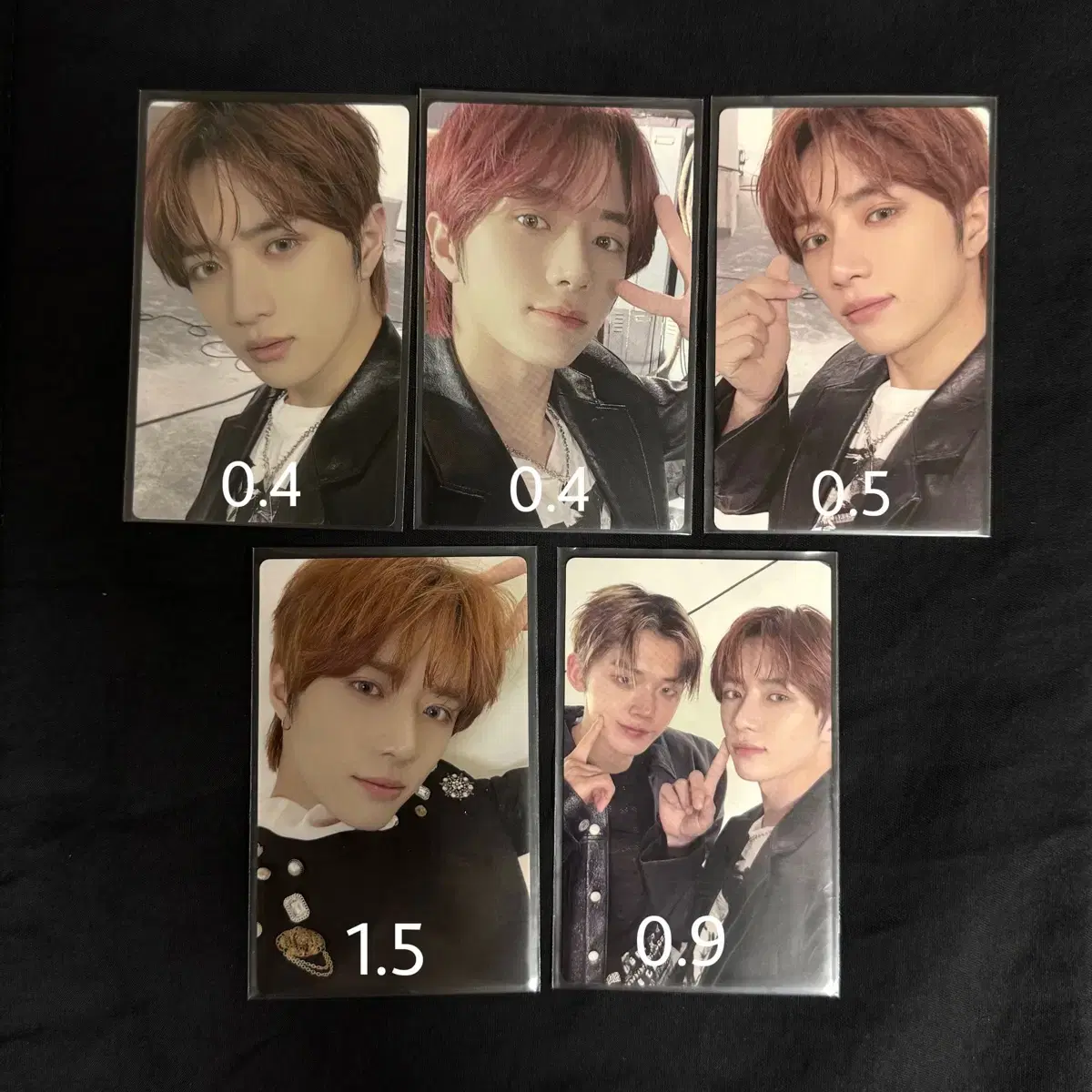 TXT Jibijibi Japan album Limited beomgyu Photocard