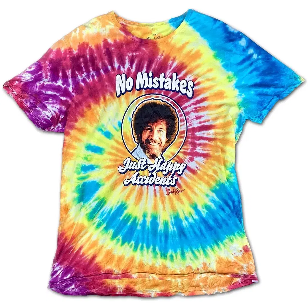 BOB ROSS Tie Dye tee