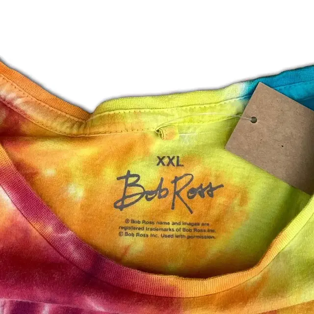 BOB ROSS Tie Dye tee