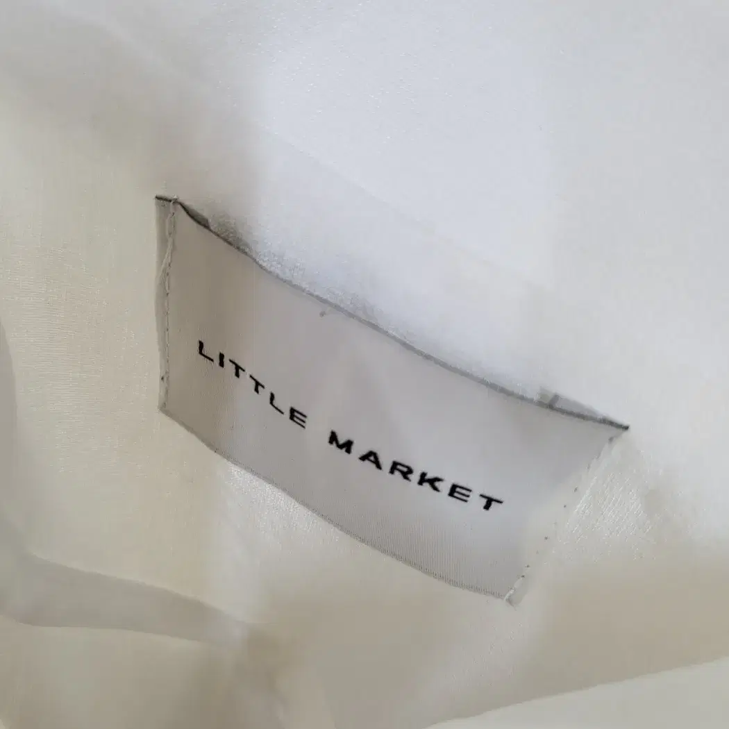 little market 여성 화이트 반팔 자켓 77