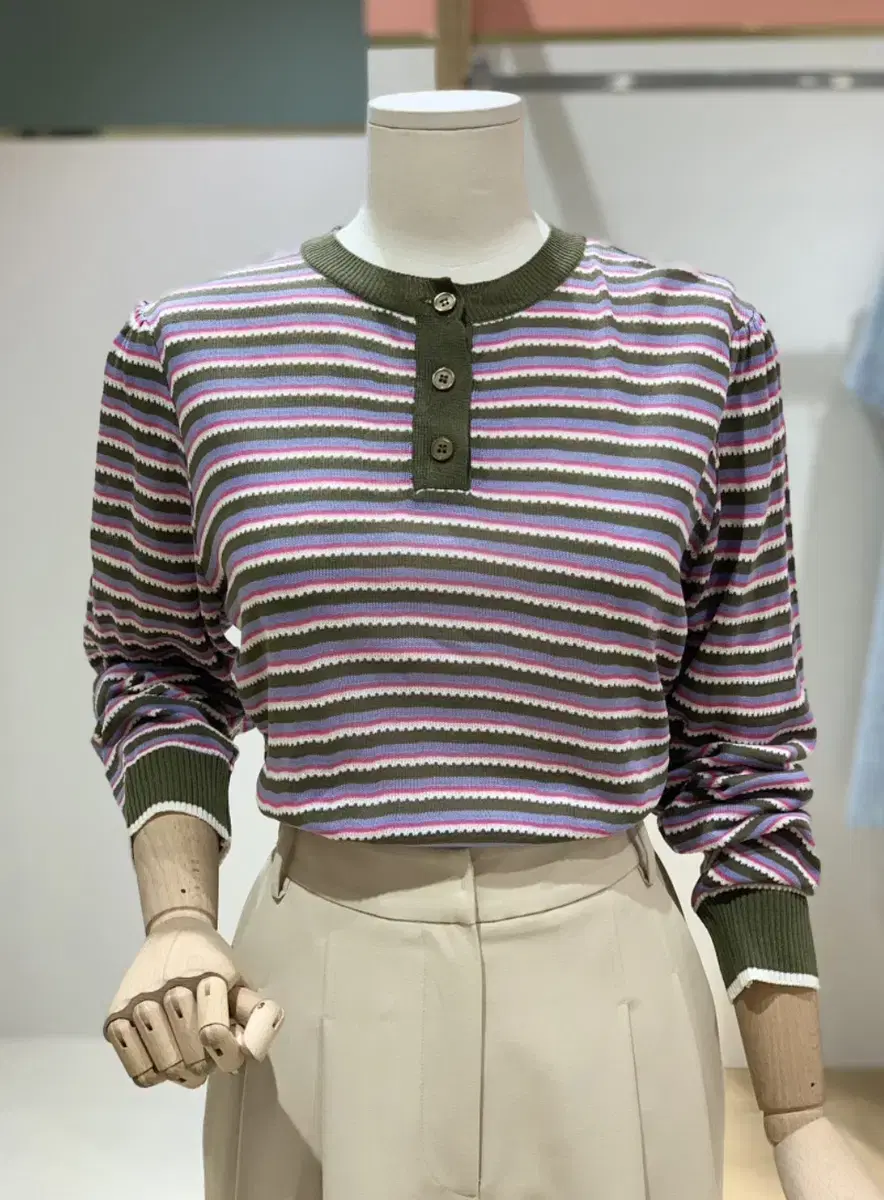 PlasticIsland Stripe Knit