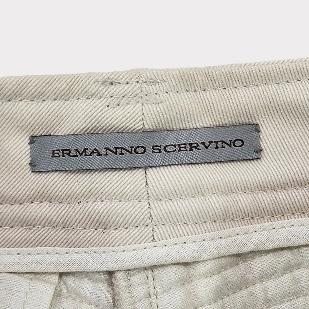 [29] ERMANNO SCERVINO 에르마노 설비노 사이드지퍼 면바지