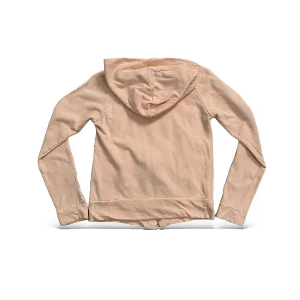 vintage pastel peach zip up hoodie