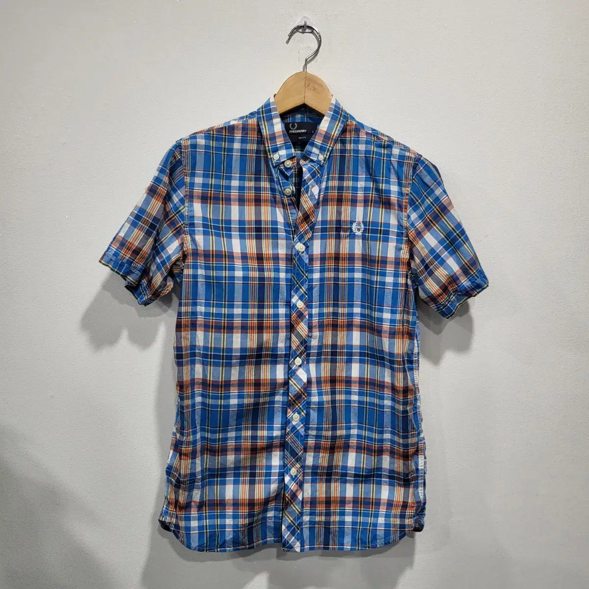 A113 [S] Fred Perry Check Southern Shirt