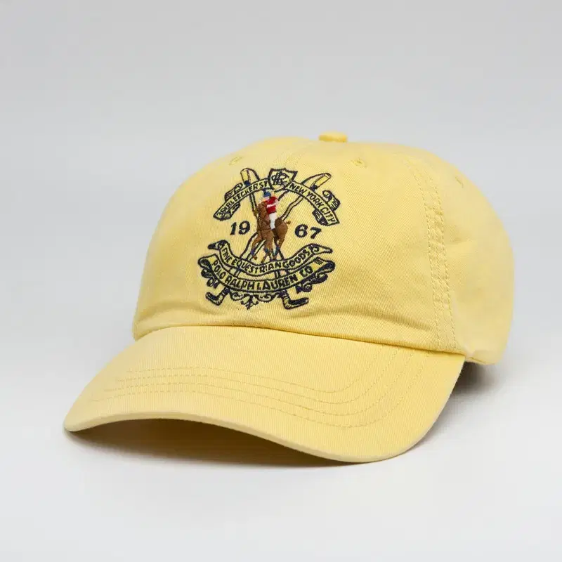 빈티지 폴로 CREST YELLOW HAT