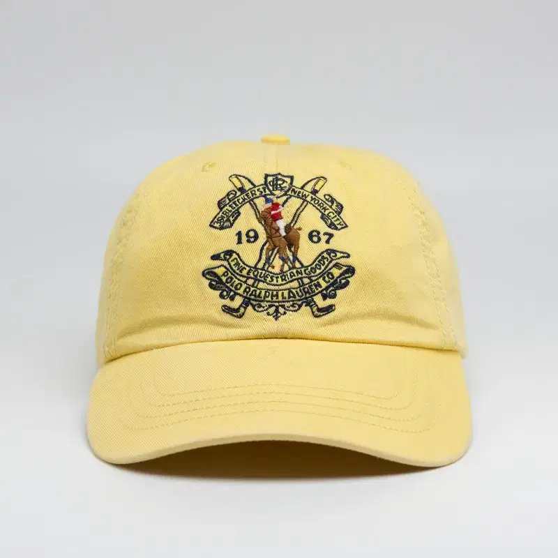 빈티지 폴로 CREST YELLOW HAT