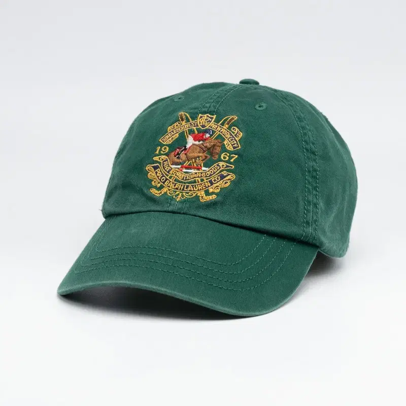 빈티지 폴로 CREST GREEN HAT