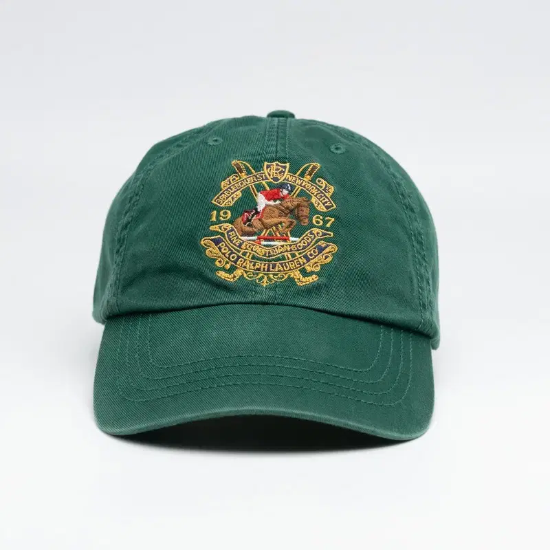 빈티지 폴로 CREST GREEN HAT