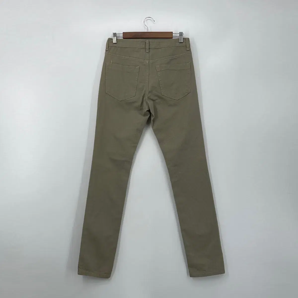 어나더샵 스키니진 면 팬츠 (S size / KHAKI BEIGE)