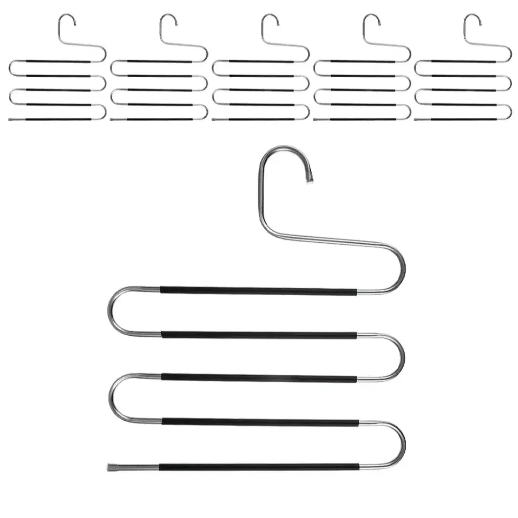 코멧 홈5단논슬립 바지걸이6개잎