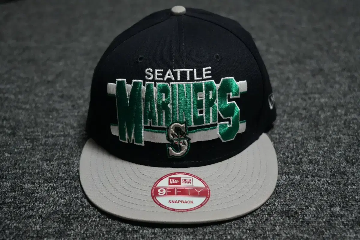 (OS) New Era 9FIFTY Seattle Mariners Logo Cap