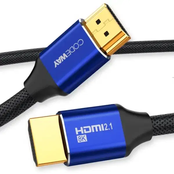 2.1ver 고사양 프리미엄 모니터 메탈 HDMI 케이블 1.5m