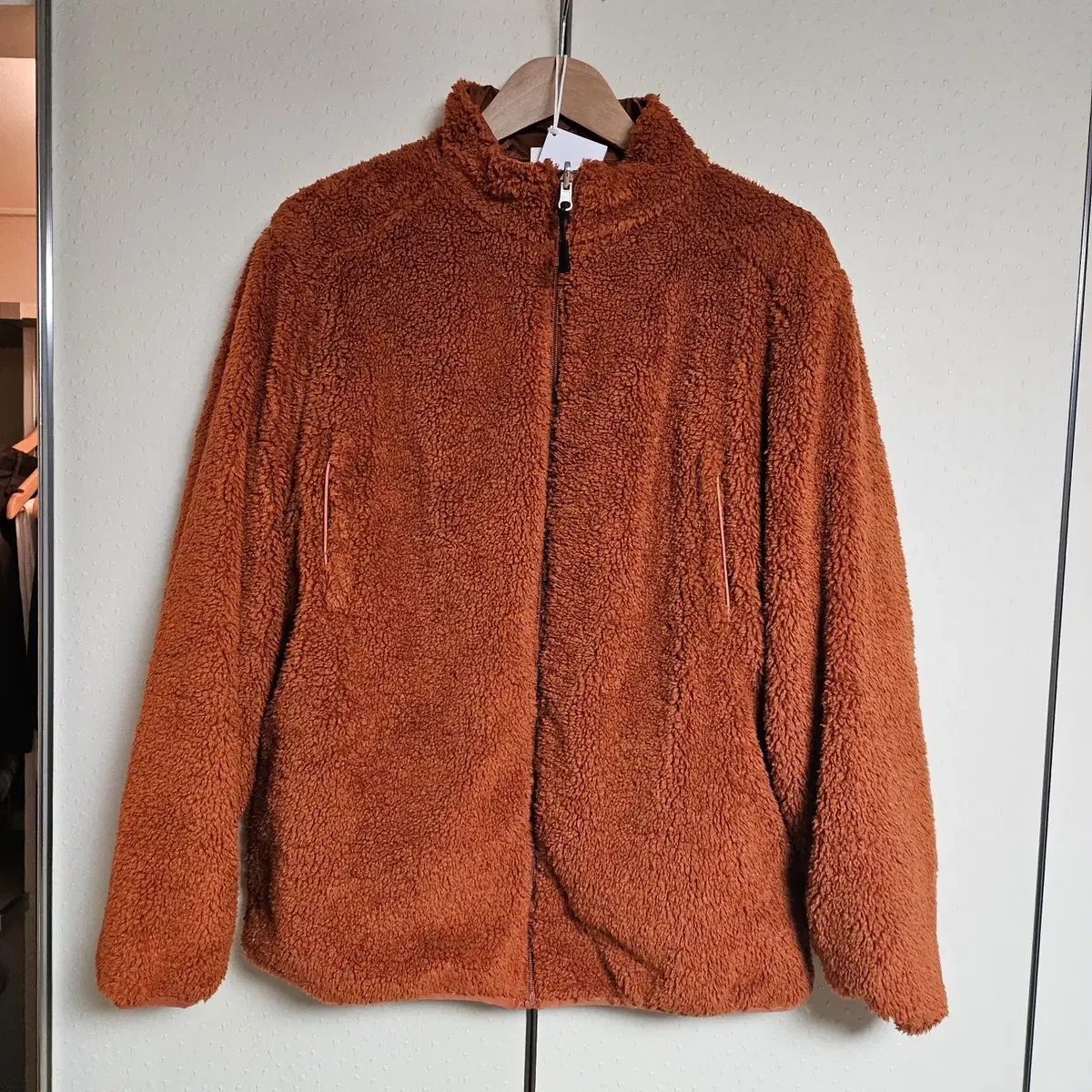 [M] Pop Trading Company PLADA Fleece Jacket Orange