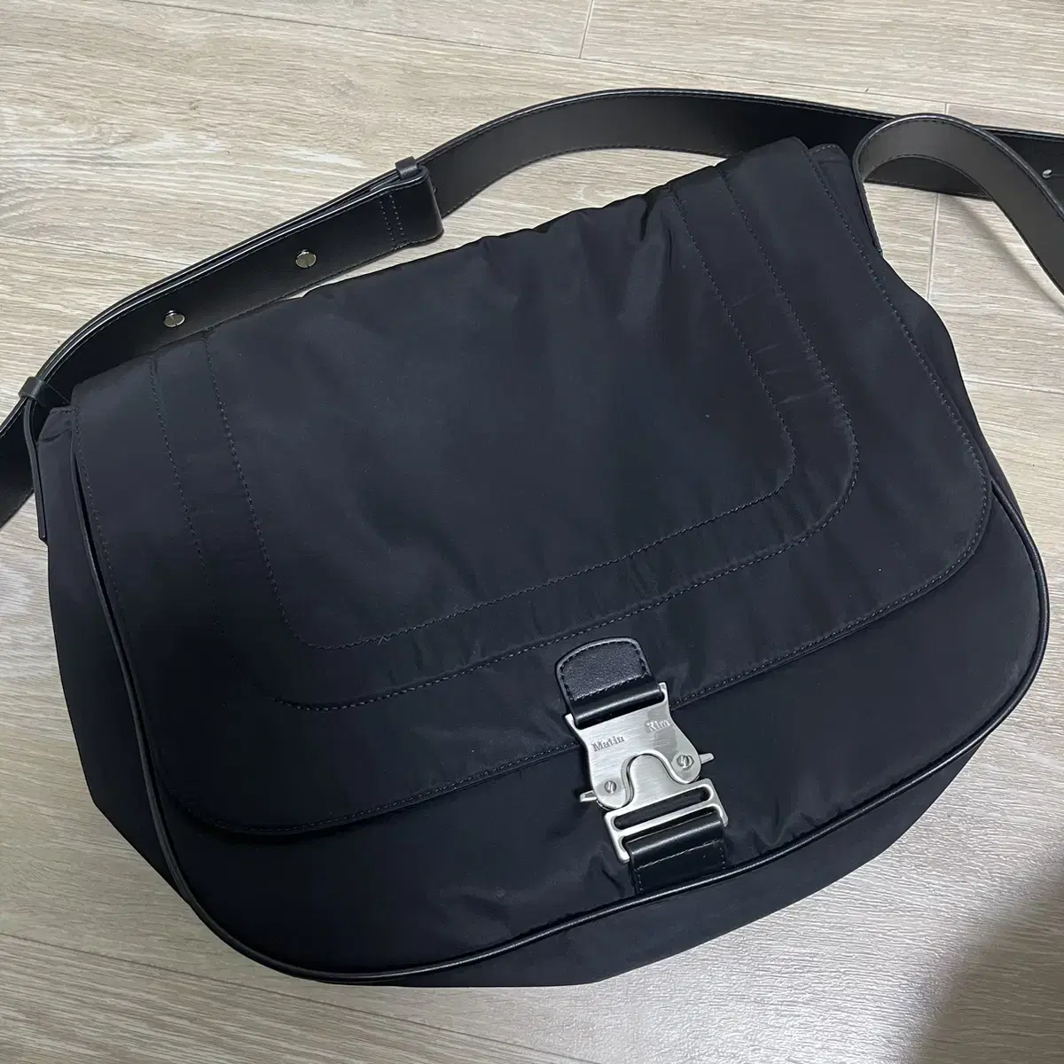 마뗑킴 빅버클백 블랙 BIG BUCKLE BAG