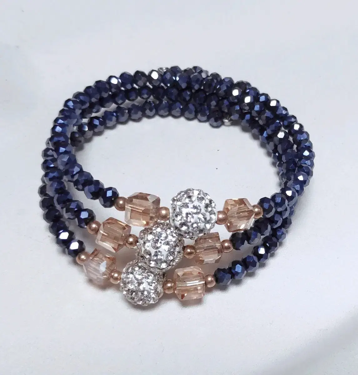 Cubic ball beads Stylish bracelet