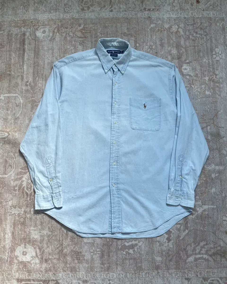 POLO chambray big shirt (105-110)