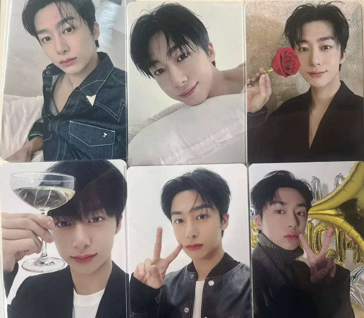 Hyungwon monsta x chae hyungwon Givenchy photocard 1st 2nd Bulk Transfer Unused Transfer