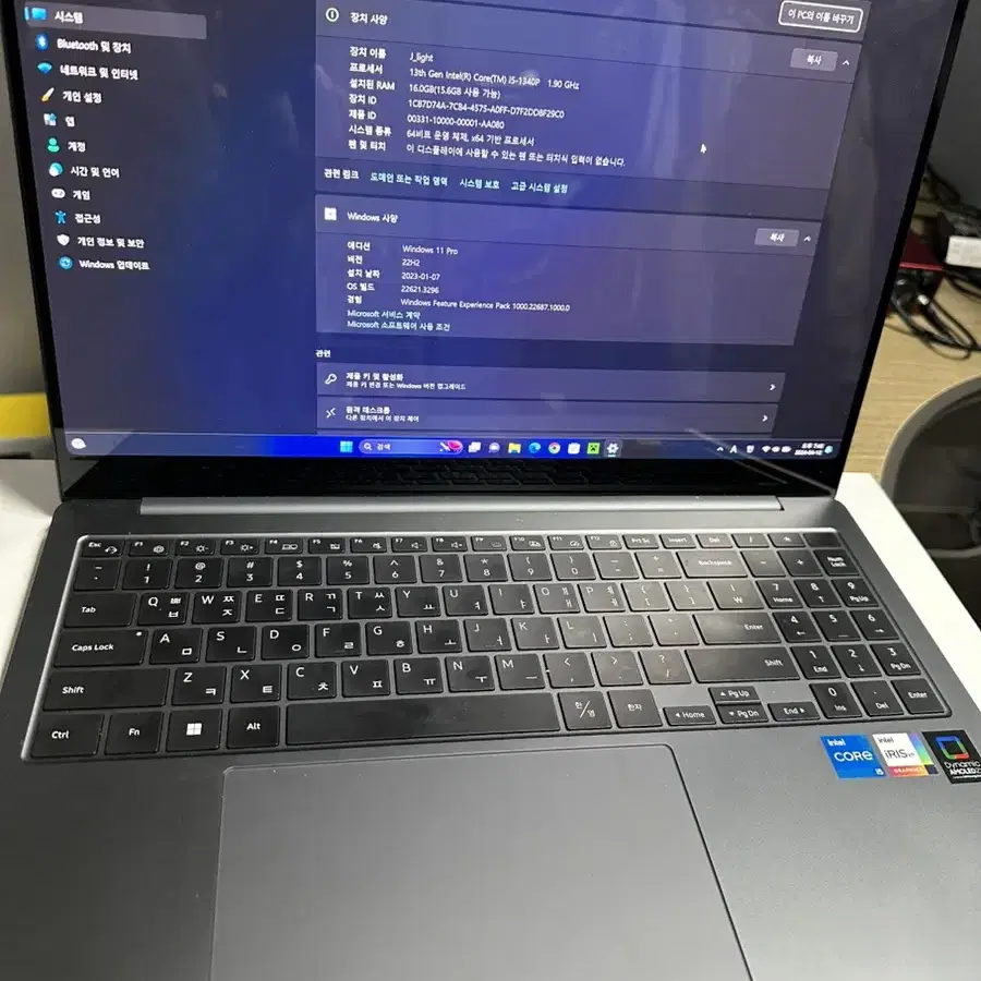 (S급) 삼성 갤럭시 북3 프로 16인치 NT960XFT-A51AG