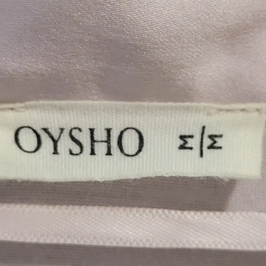 오이쇼(Oysho)웜 이너 새틴 롱로브스톤 S~M