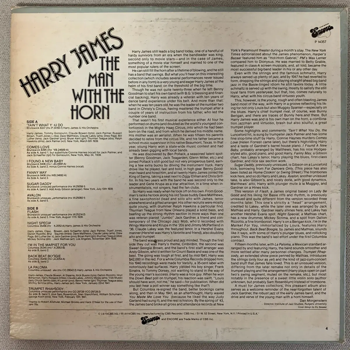 [JAZZ] Harry James - The Man With ...LP