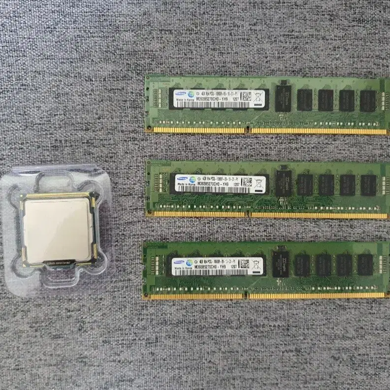 제온X3430 DDR3 4GB 서버램 3개 일괄 팝니다