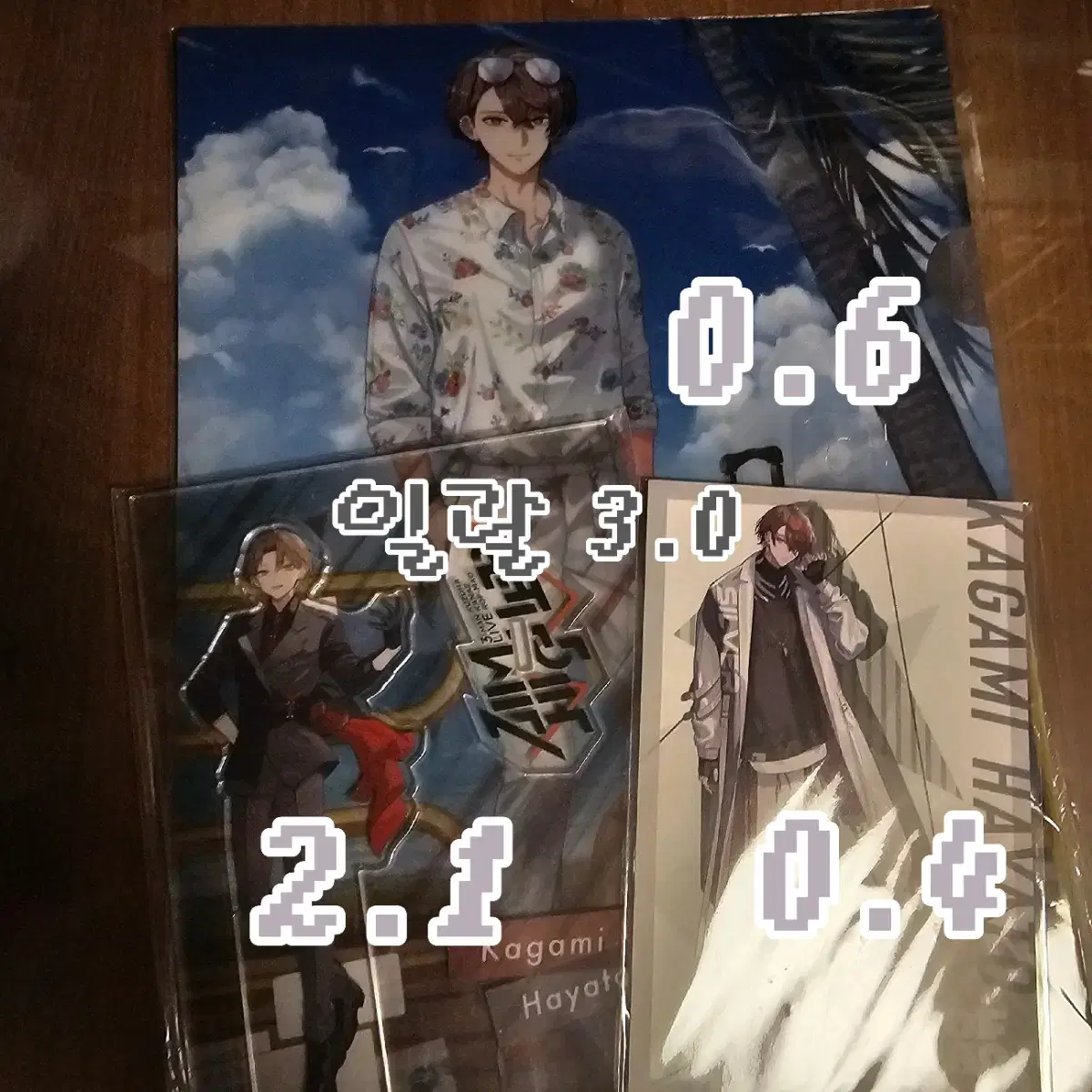 Hayato Kagami Sells acrylic stand clear pile bromide