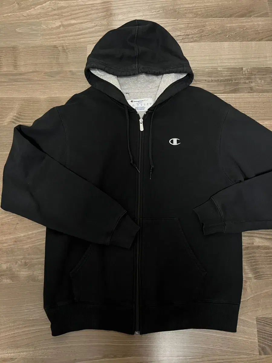 Champion Hooded Zip Up (L)