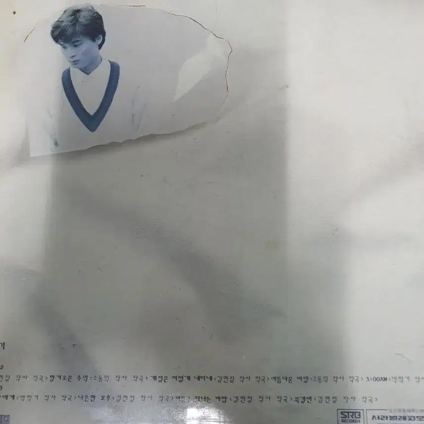 LP.   박학기 ..  이미 그댄/향기로운 추억 ..