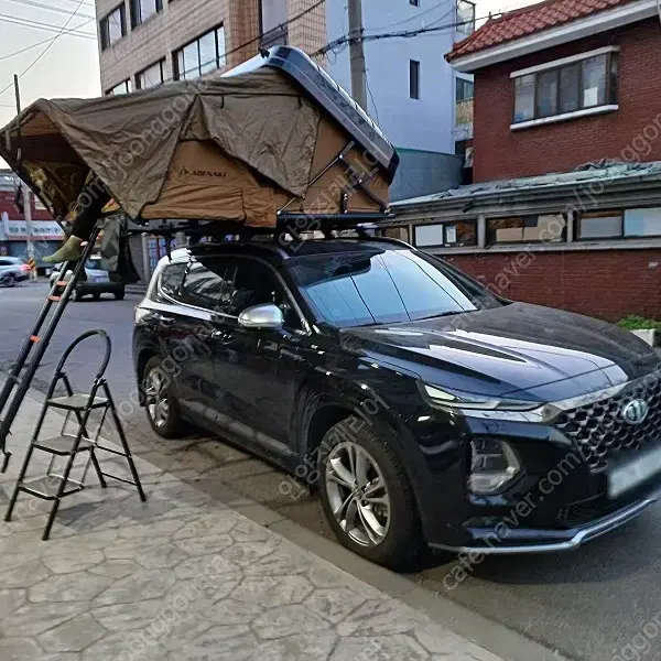 아베나키 에볼루션3.5p 원가이하 3인용 가성비 루프탑텐트 중고가로 신품