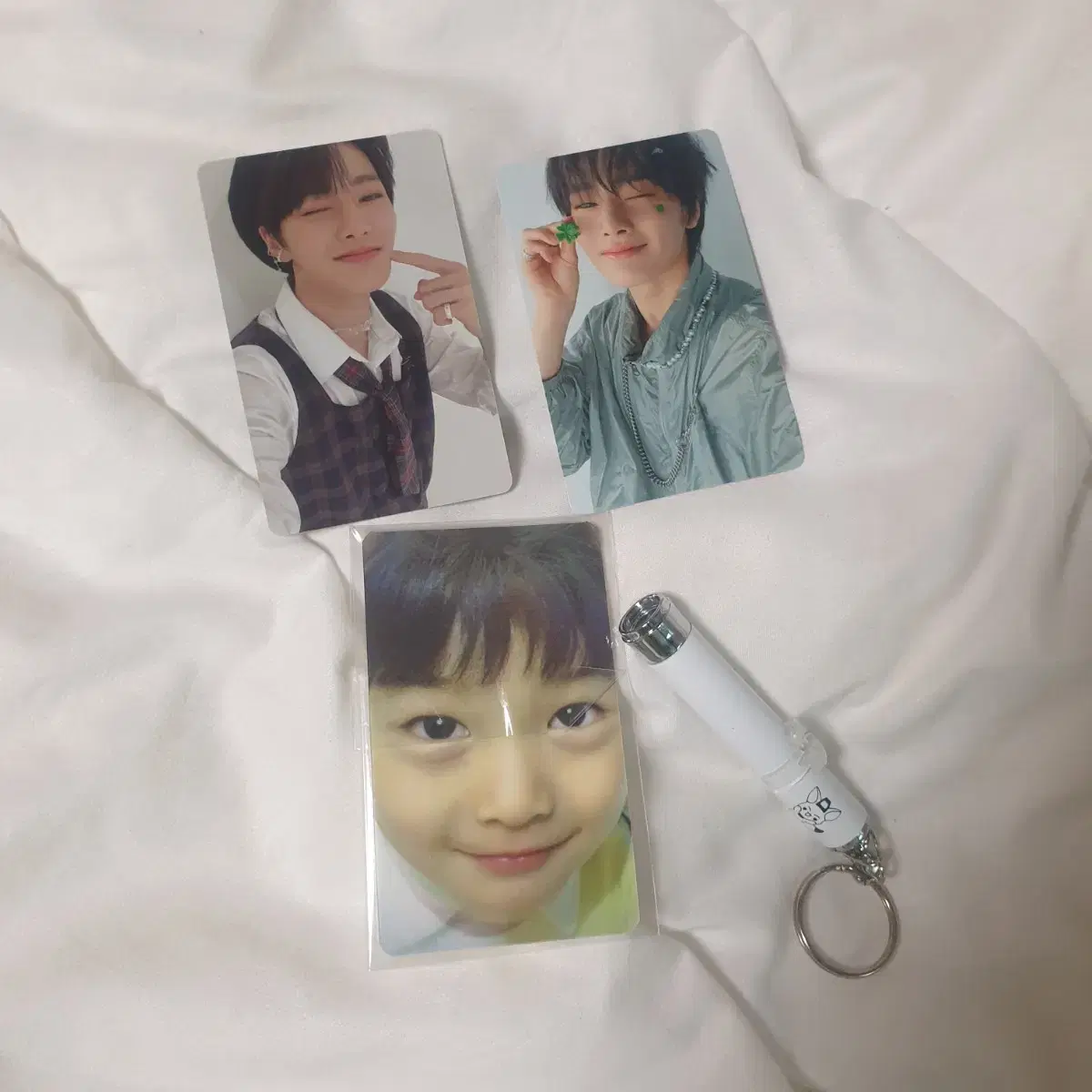 skz i.n unofficial goods lightkeyring lenticularkard