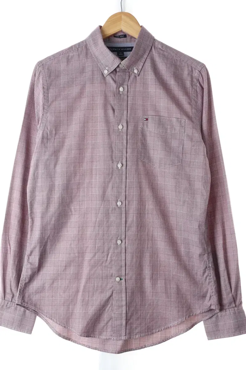 (S) Tommy Hilfiger Shirt Southern Check Amekaji Basic Fit-C1CA