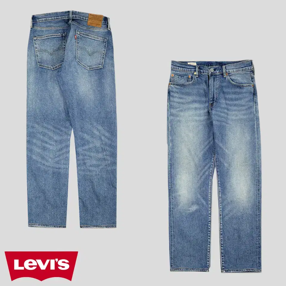 Levi's 511 Premium Medium Blue Wash Big E Selvedge Jeans Denim Pants 34