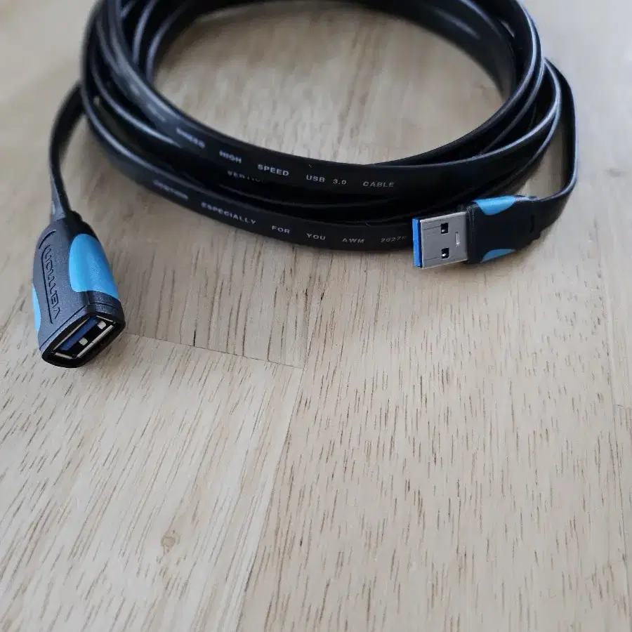 칼국수형 고속 USB 3.0 연장케이블 3m