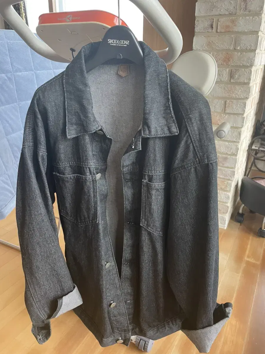 Bonded jean jacket