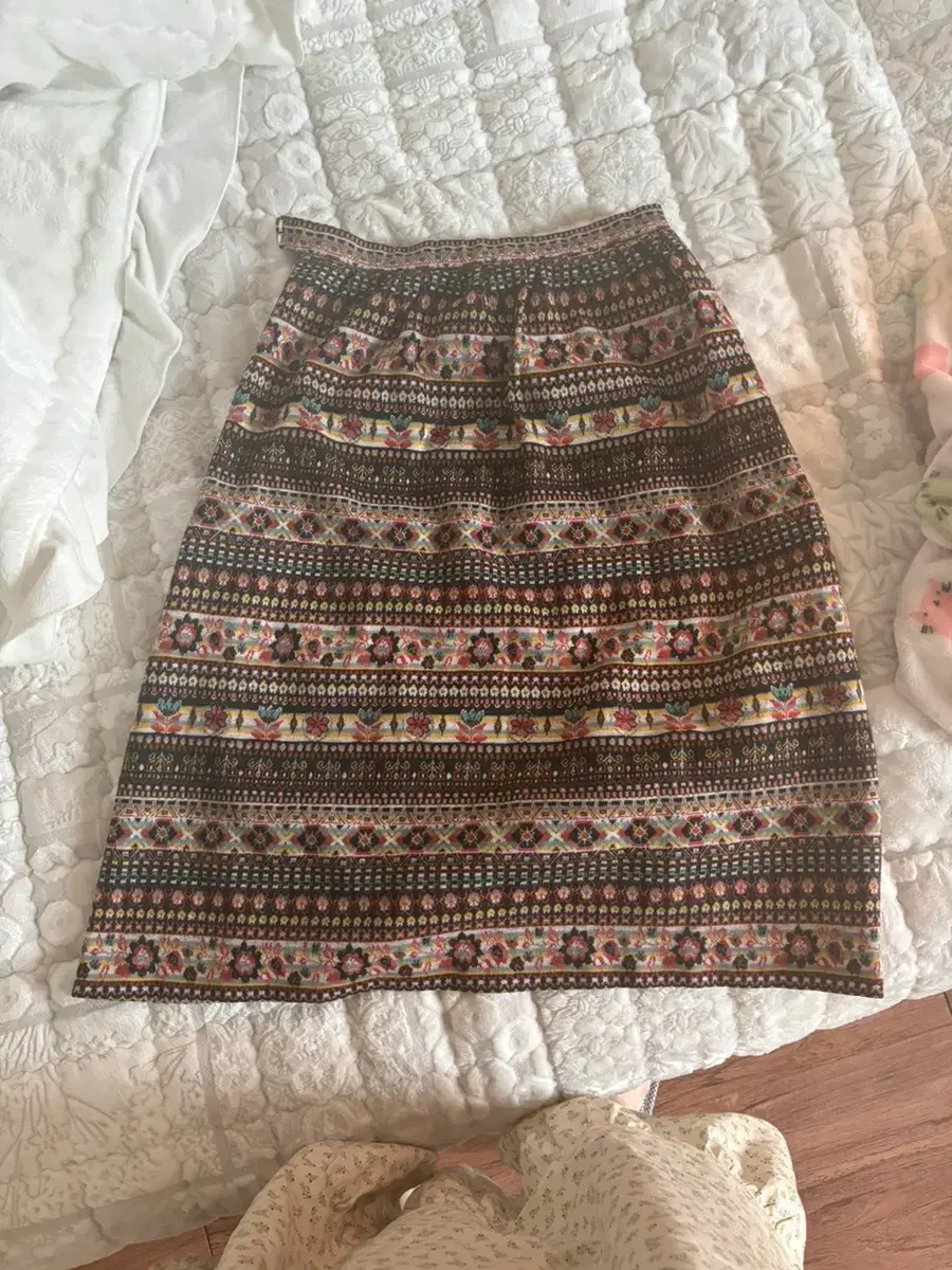 Vintage Mori Girl Skirt