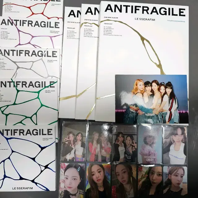 르세라핌 antifragile  굿즈