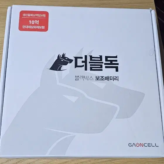 더블독 G38 SUPER 블랙박스 보조배터리