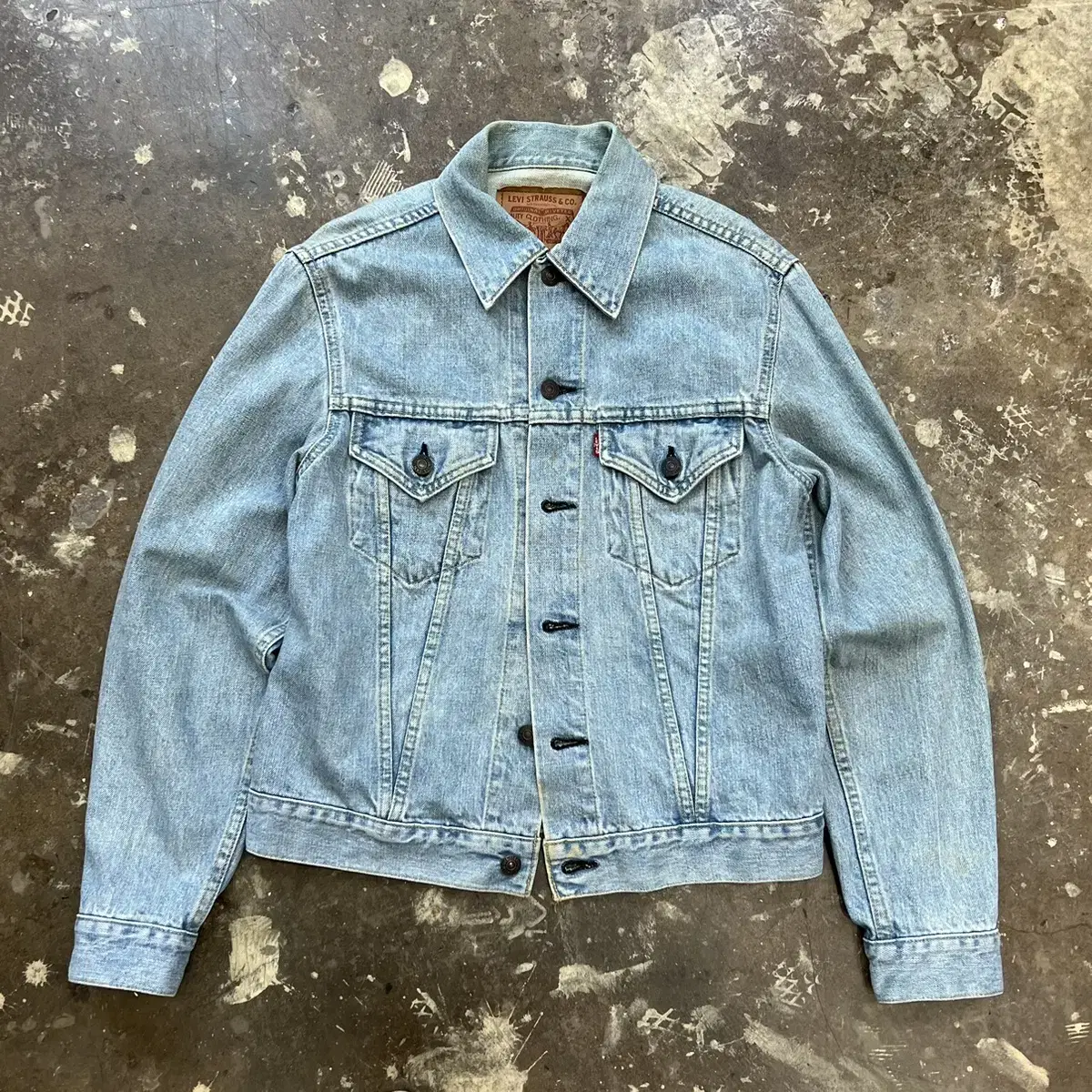 38) 리바이스 LEVI'S LVC 3세대 청자켓 big E 트러커자켓