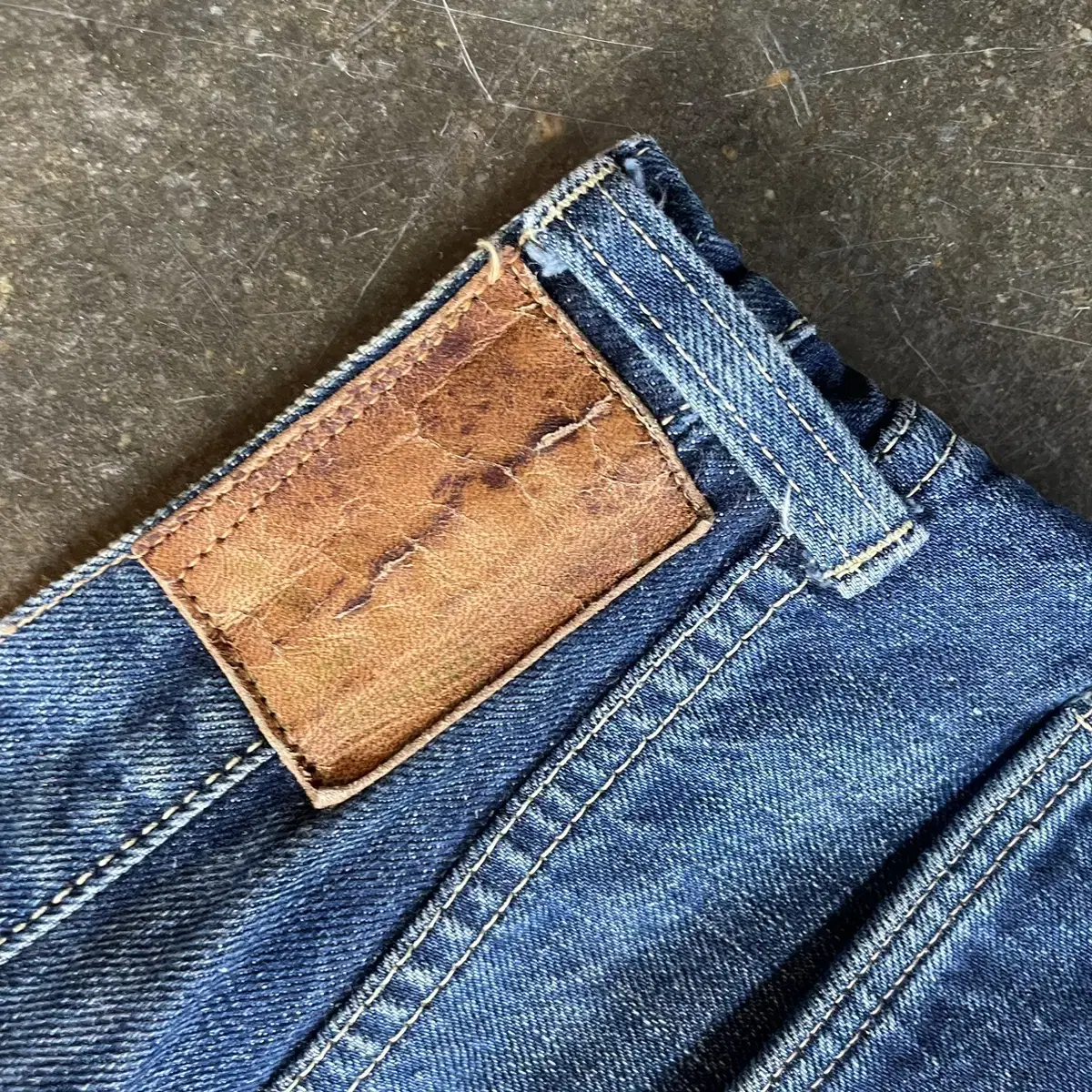 JP SUGAR CANE selvedge denim pants