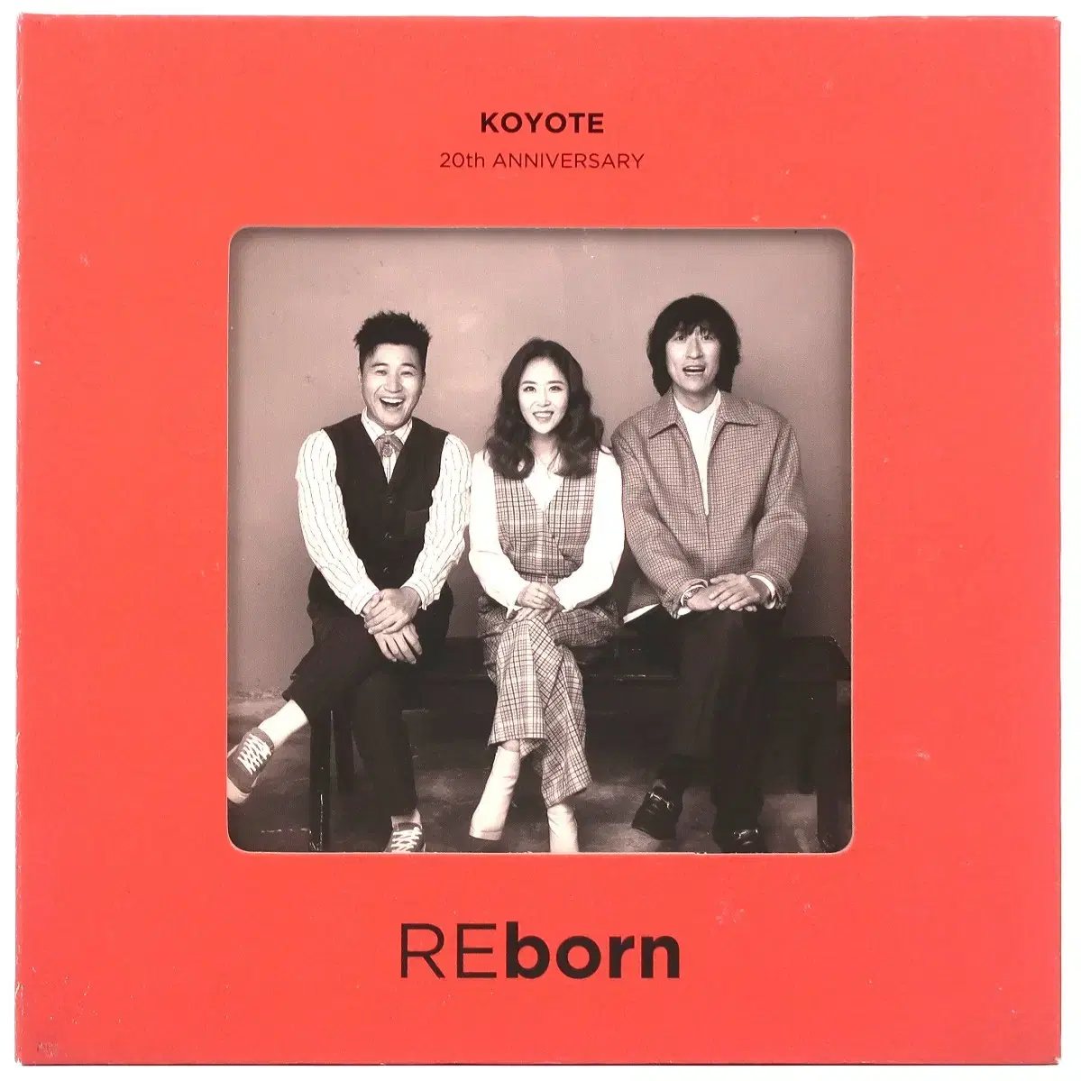 코요태 - 20주년 기념 앨범 Reborn 친필 싸인 CD Koyote